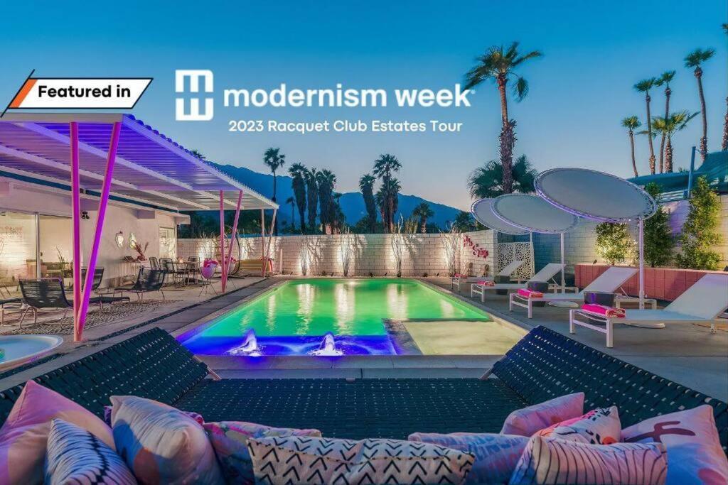 Alexander: Retro Chic Oasis 2023 Modernism Showcase House 팜 스프링스 외부 사진